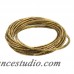 Mercer41 Textured Bronze Bangle Design Metal Napkin Ring MCRF6884